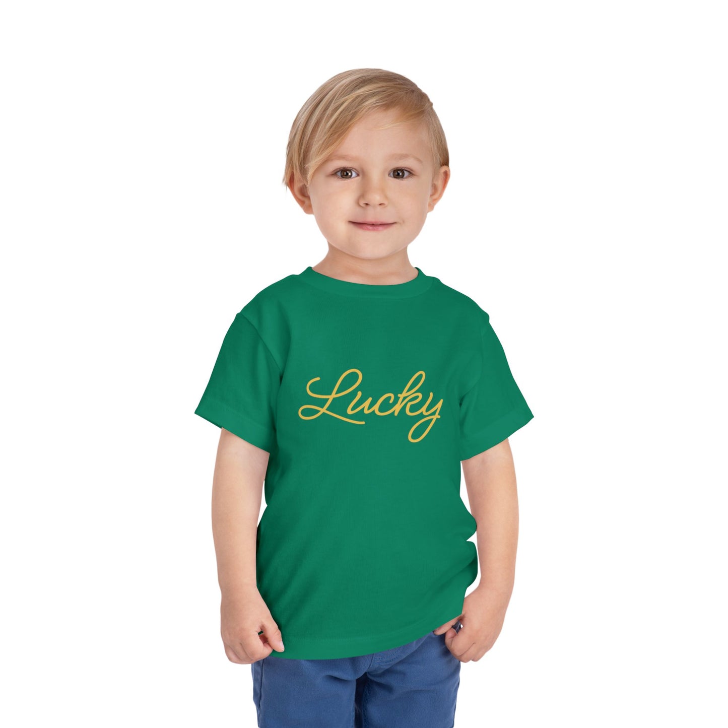 Lucky Toddler Tee l St. Patrick's Day Gift