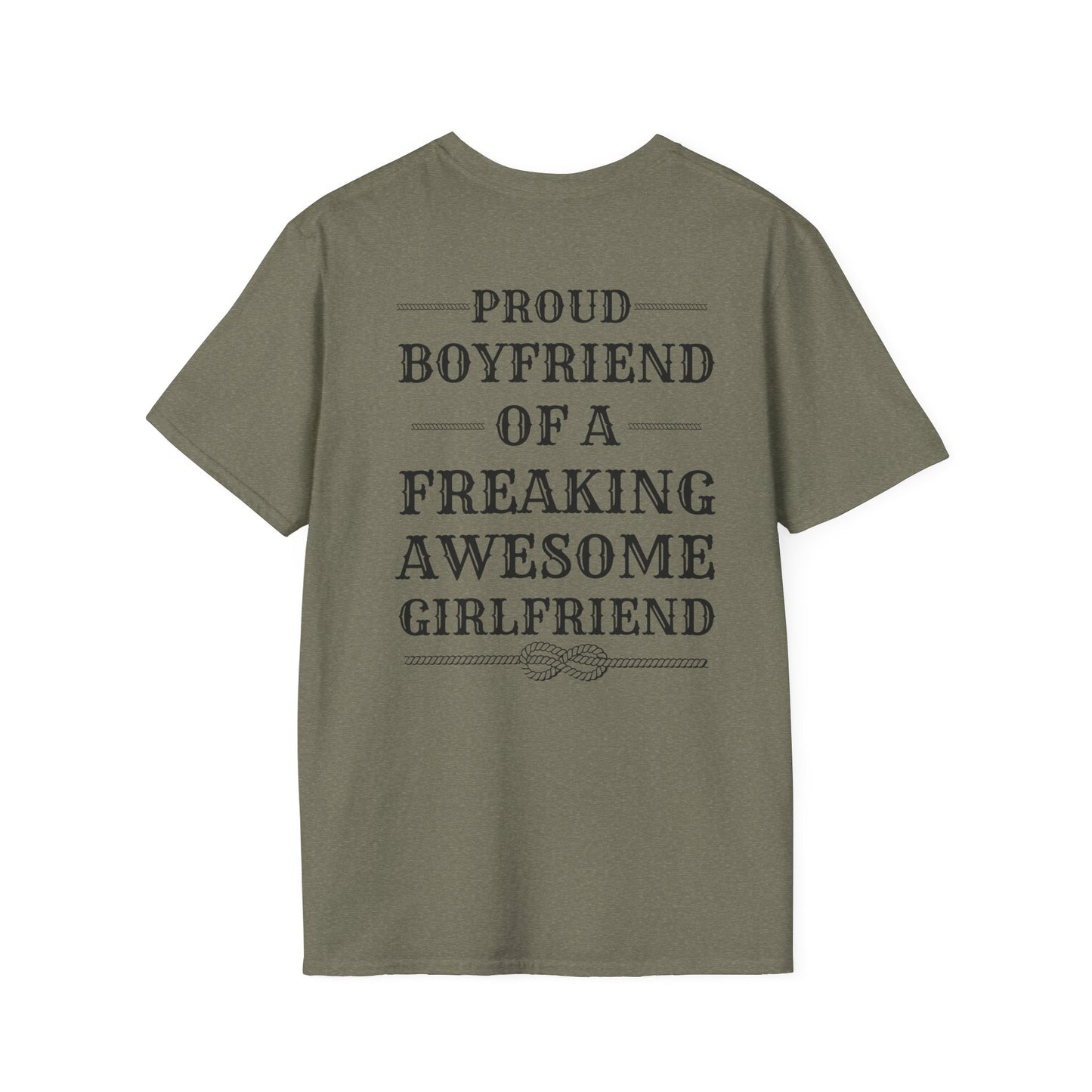 Proud Boyfriend T-Shirt l Couple Love Shirt