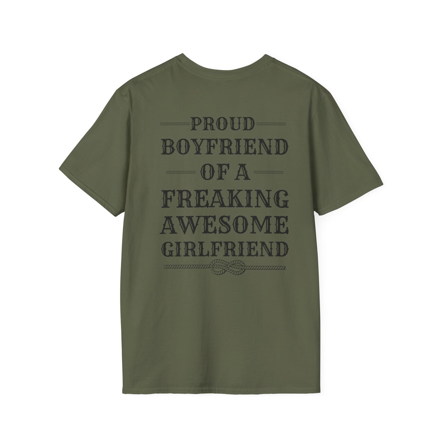 Proud Boyfriend T-Shirt l Couple Love Shirt