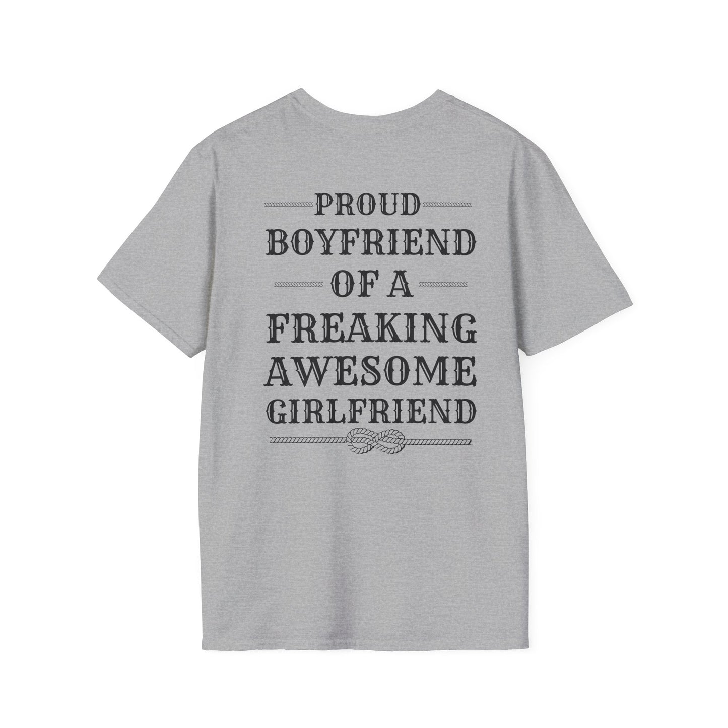 Proud Boyfriend T-Shirt l Couple Love Shirt