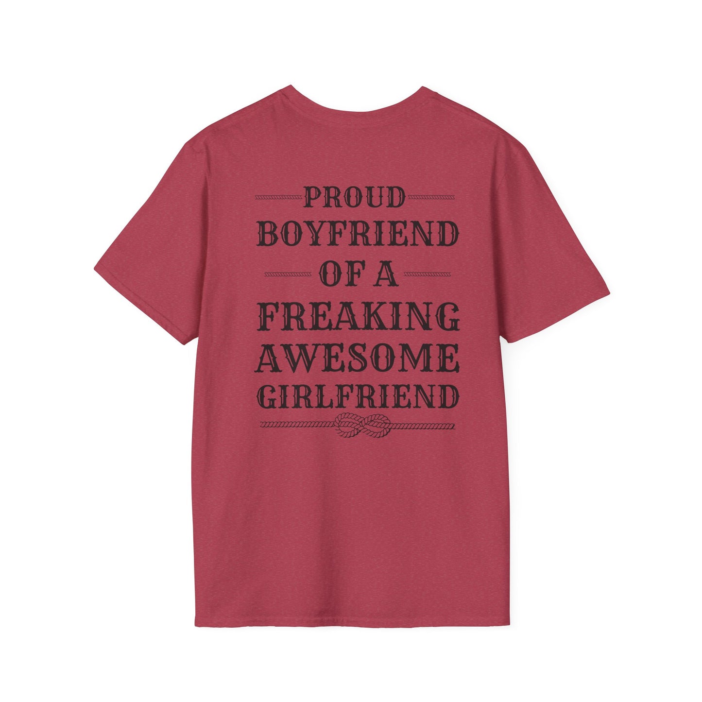 Proud Boyfriend T-Shirt l Couple Love Shirt