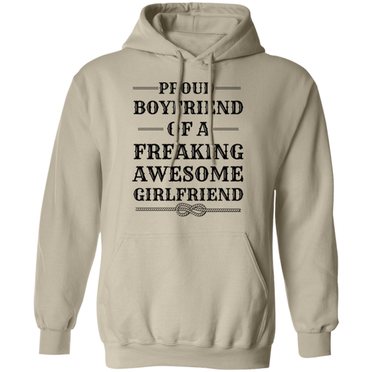 Proud Boyfriend of a Freaking Awesome Girlfriend l Men's Hoodie