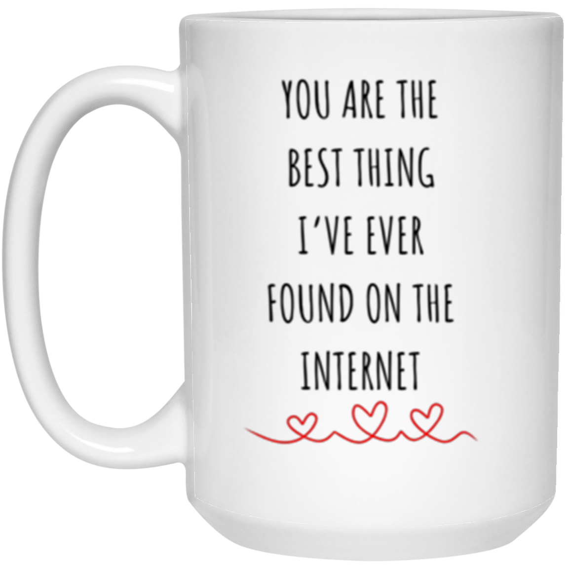 Love Internet Wrap Around Mug