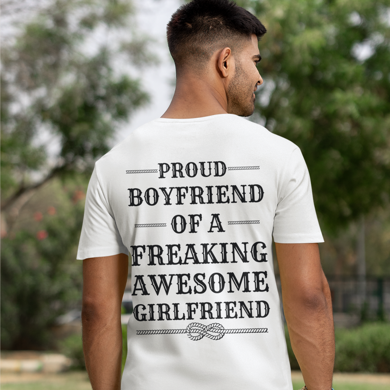 Proud Boyfriend T-Shirt l Couple Love Shirt