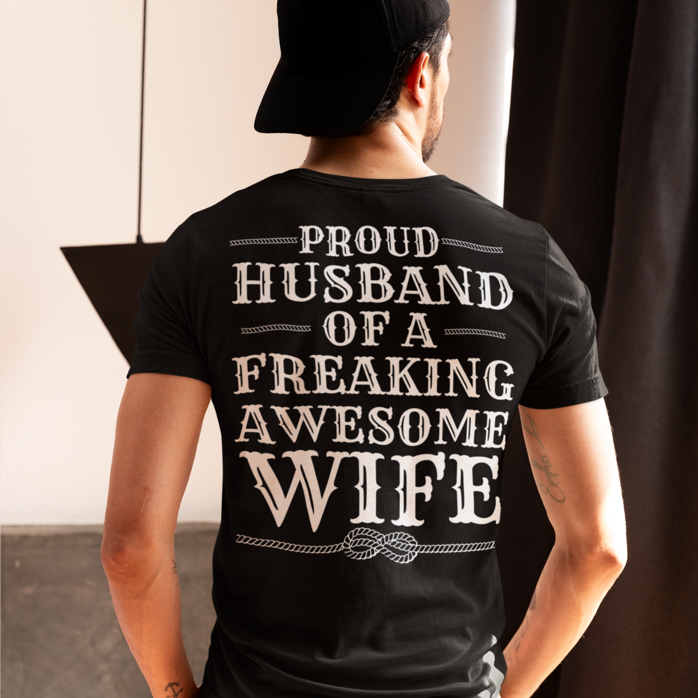 Proud Husband T-Shirt | Husband Wife Tee