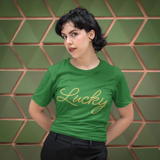 Lucky St. Patrick's Day T-Shirt | Green Tee