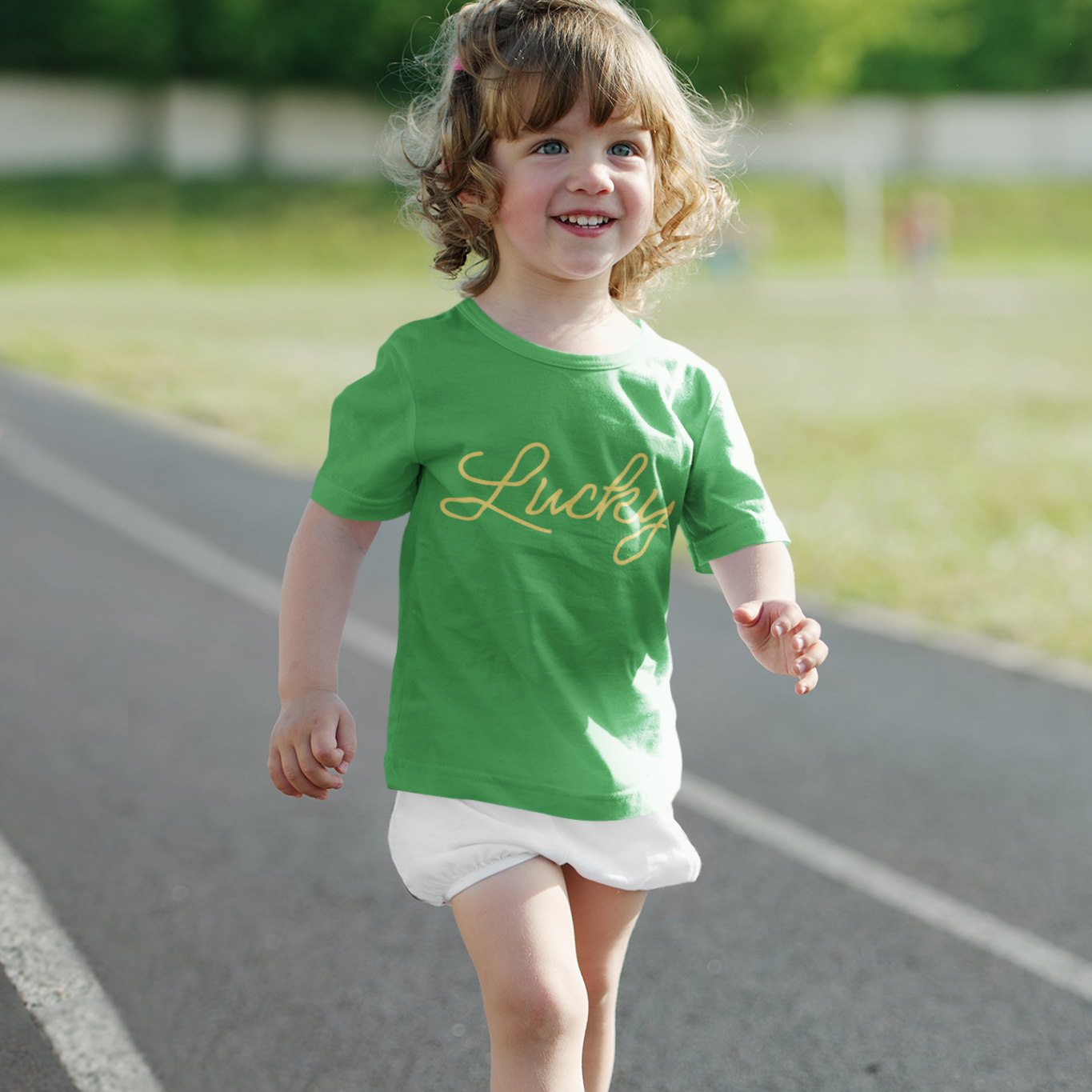 Lucky Toddler Tee l St. Patrick's Day Gift