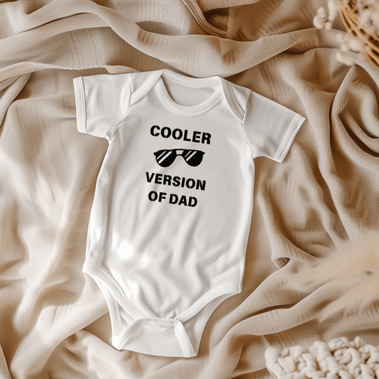 Cooler Version of Dad l Baby Boy Onesie