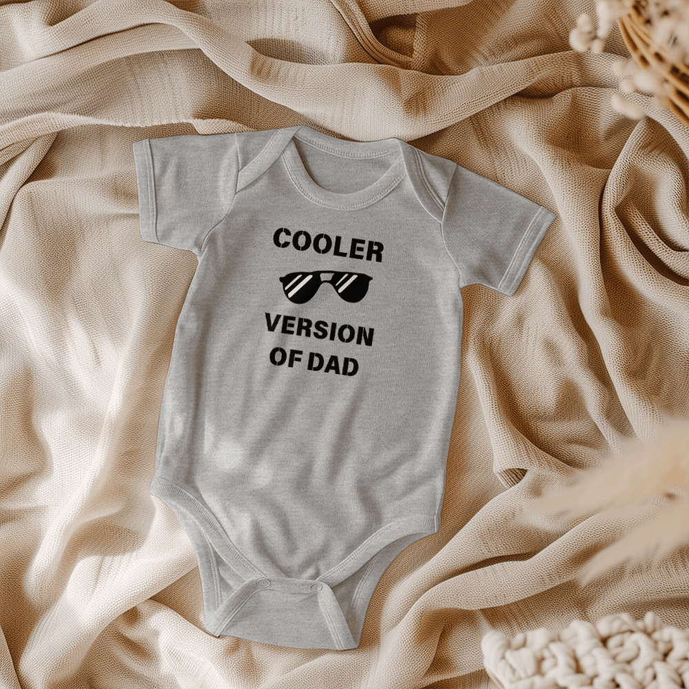 Cooler Version of Dad l Baby Boy Onesie