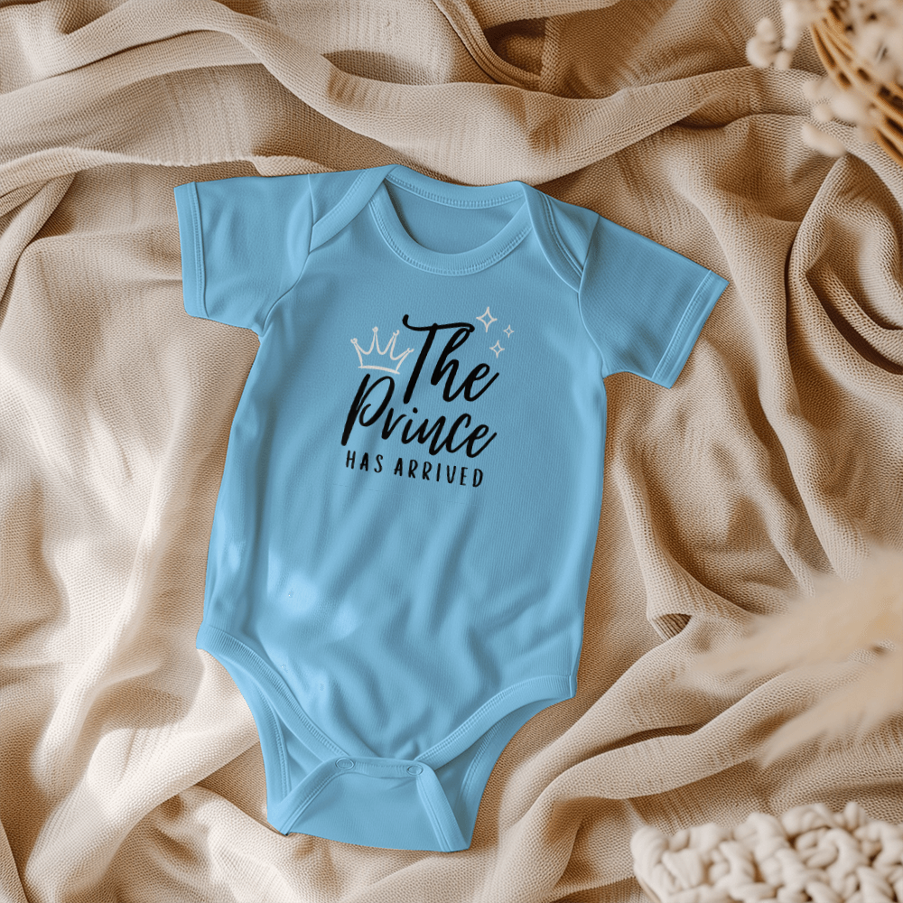 The Prince Has Arrived l Baby Boy Onesie