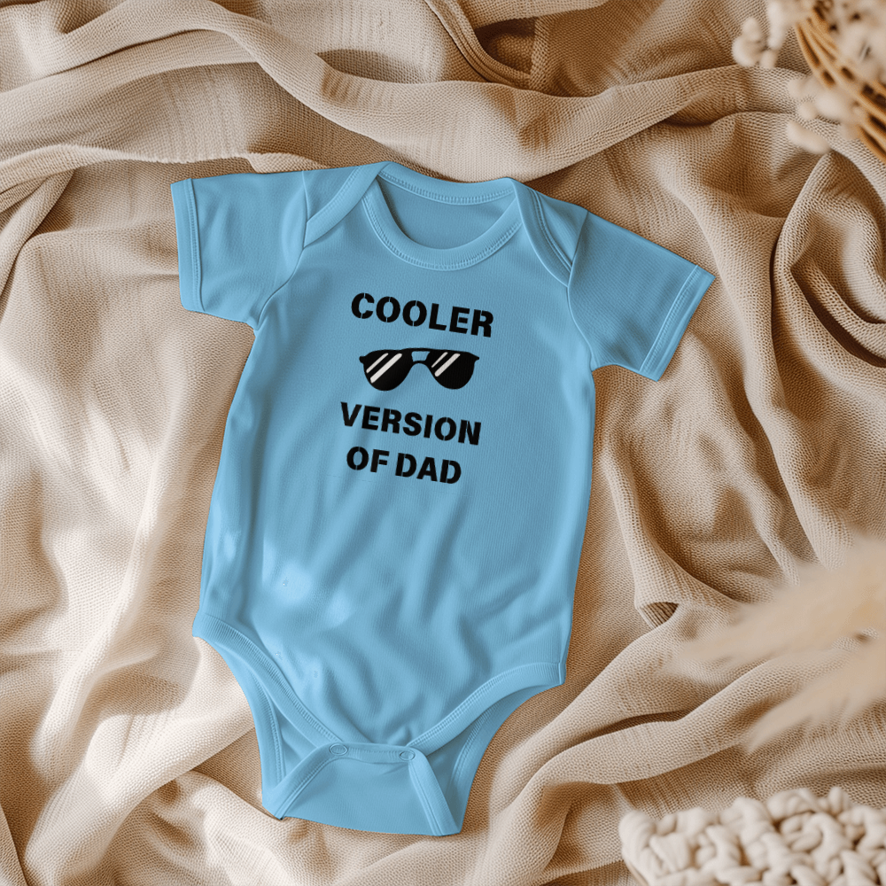 Cooler Version of Dad l Baby Boy Onesie