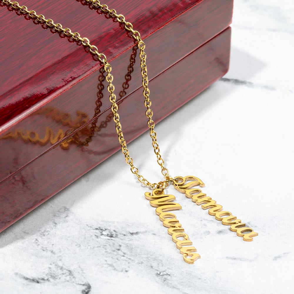 Stunning Multiple Name Necklace